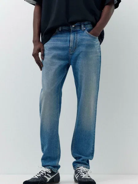 Pull&Bear Jeans denim albastru