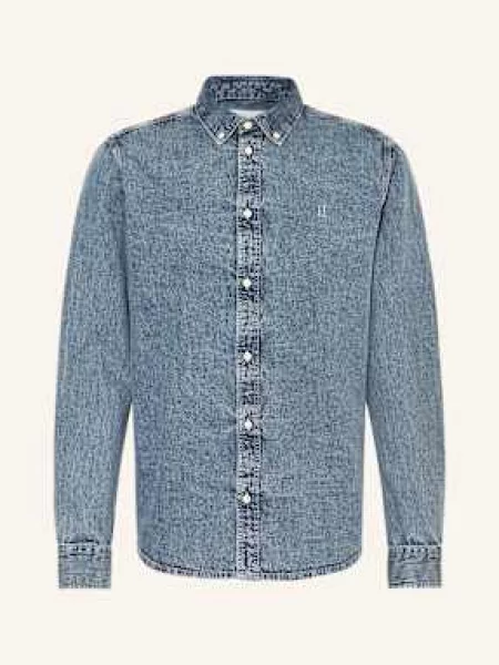 Les Deux Džínová Košile Konrad Comfort Fit modrá
