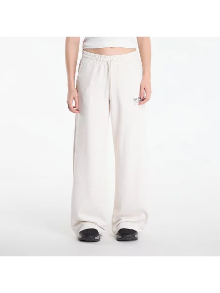 Pantaloni de trening New Balance Trackside French Terry Pant Linen Heather L