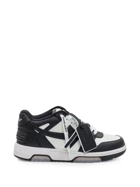 Sneakerși Off-white business alb