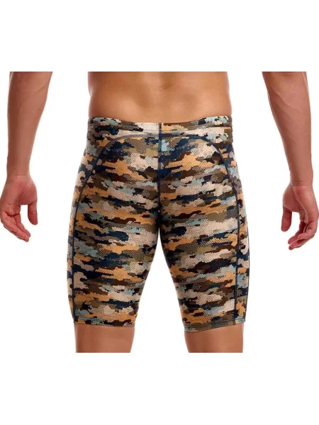 Spodenki do pływania Jammery Funky Trunks Bilko Baby brązowe