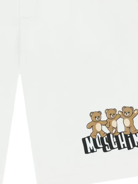 Szorty dziecięce Moschino białe