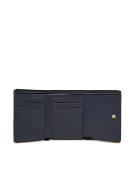 Novčanik Tommy Hilfiger Th Icon Trifold Mono bež