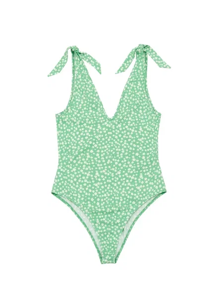 EDITED Tricou body Tonia verde alb