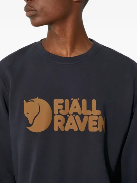 Hanorac crewneck Fjallraven albastru