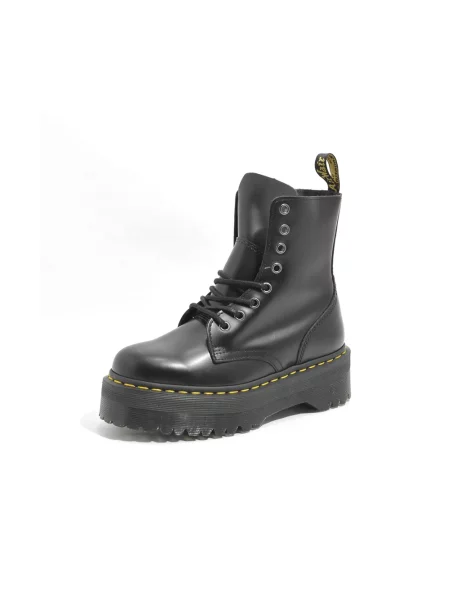 Botki Dr. Martens skórzane retro czarne