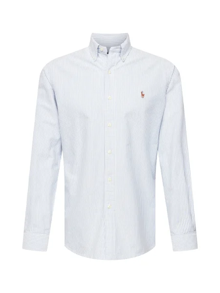 Polo Ralph Lauren Cămașă alb / deschis albastru