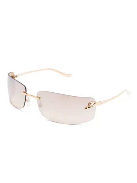 Слънчеви очила Cartier Eyewear златисто