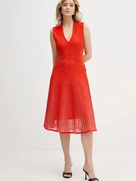 Karl Lagerfeld rochie portocaliu