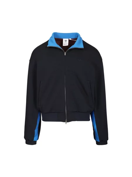 Kurtka Adidas do biegania niebieska