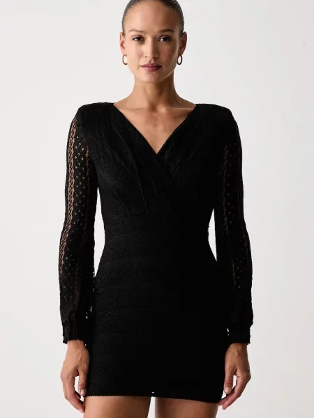 Charo Ruiz Ibiza rochie cu Olia negru