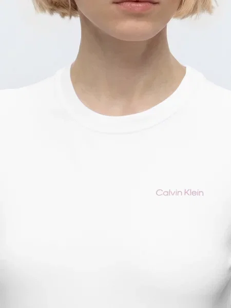 Calvin Klein Tričko orgovánová biela