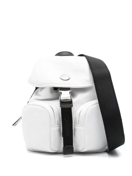 Geanta crossbody Moncler alb