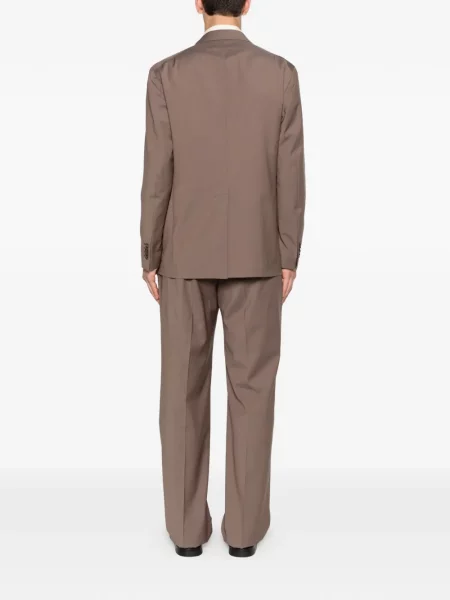 Dvouřadý oblek Tagliatore hnědý