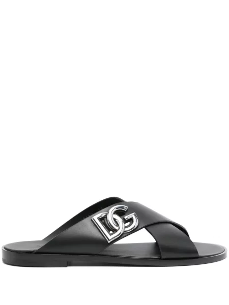 Sandale Dolce & Gabbana din piele negru