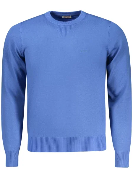 Пуловер Rifle с V-образно деколте синьо