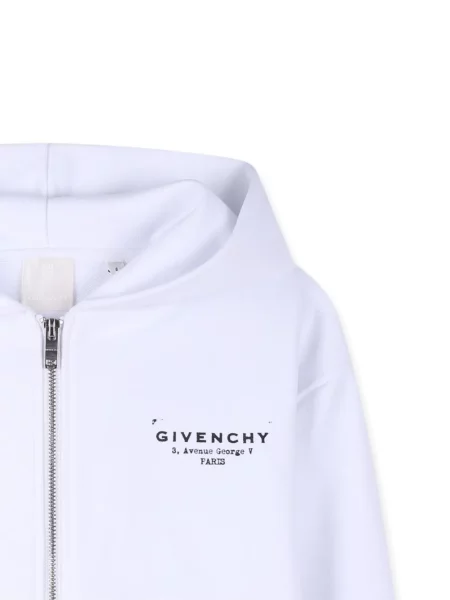 Bluza z kapturem dziecięca Givenchy biała