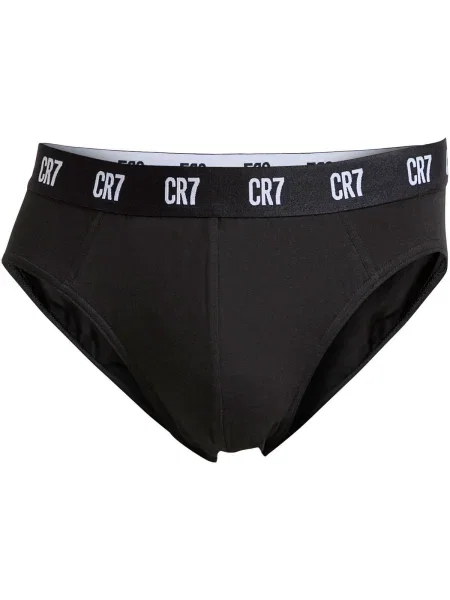 Pánske boxerky Basic Brief 3 páry black čierna