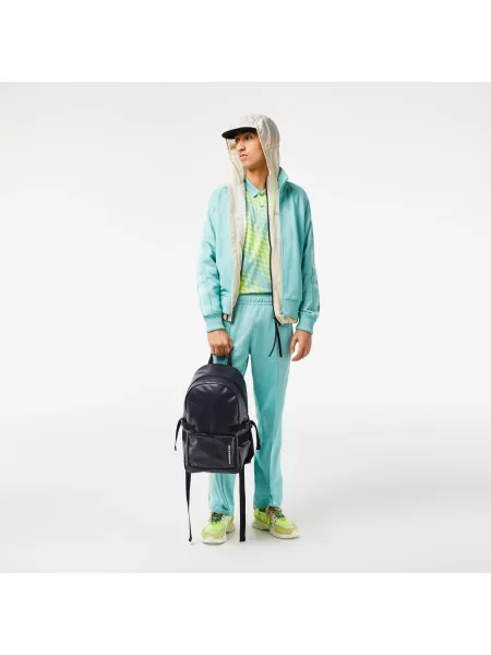 Lacoste Plecak Z Kontrastowym Logo Lacoste granatowy
