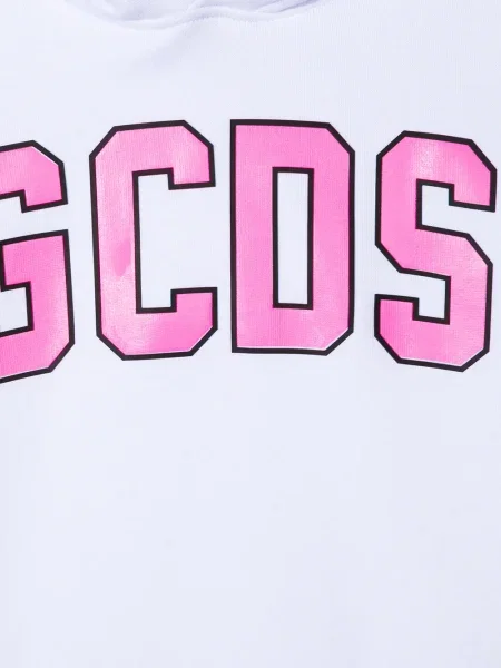 Bluza z kapturem dziecięca Gcds biała