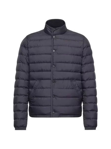 Matlasat geacă Moncler albastru
