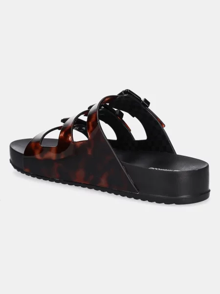 Pantofle Melissa MELISSA COZY STRIPES AD M černá