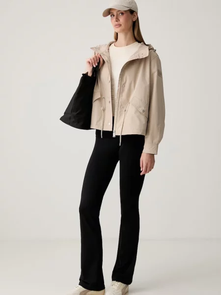 DKNY jachetă scurtă pentru femei bej