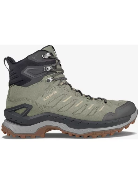 Buty trekkingowe Lowa Innovo Mid GORE-TEX zielono-szare 44 szare