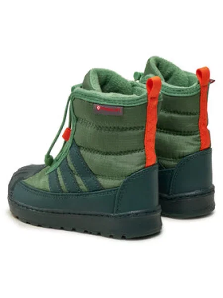 Zimski škornji adidas Superstar zelena