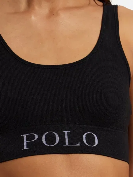 Sutien Polo Ralph Lauren cu imagine negru