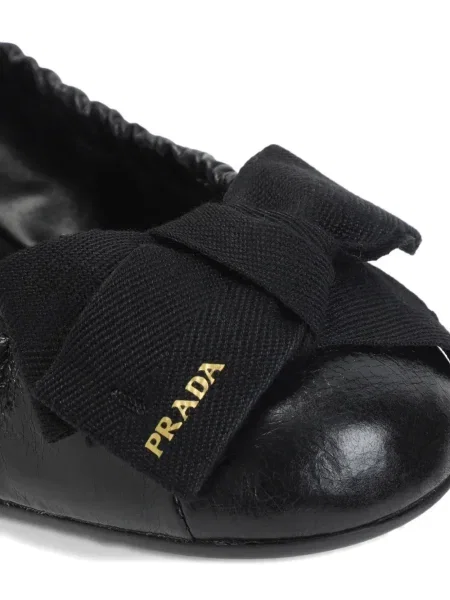 Balerini Prada cu funde negru