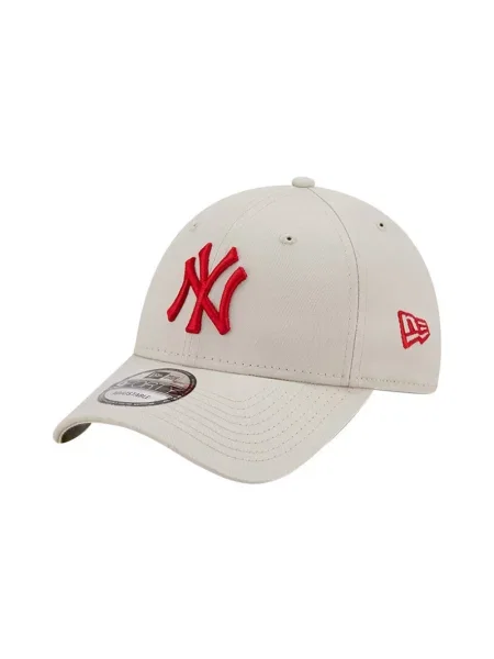 Czapka z daszkiem New Era beżowa