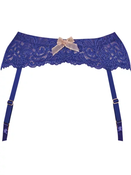 Чулки Gossard синие
