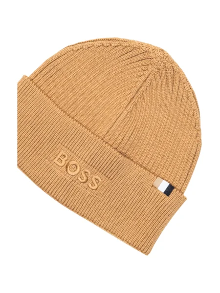 Čiapka BOSS Magico_R_Hat béžová