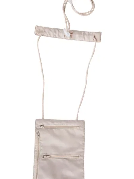 Portmonetka na szyję Beige