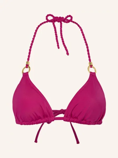 Heidi Klein Trojúhelníkové Bikiny Ithaca fuchsiová