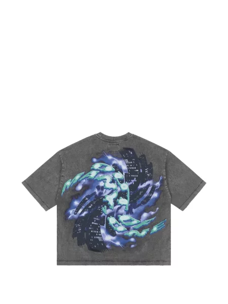 Tricou Godspeed gri