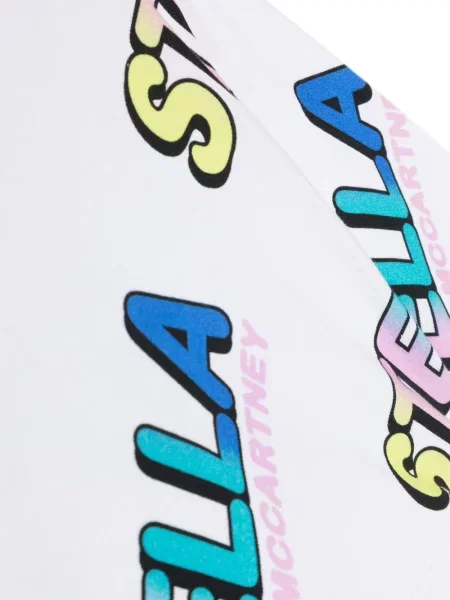 Bluza z kapturem dziecięca Stella Mccartney biała