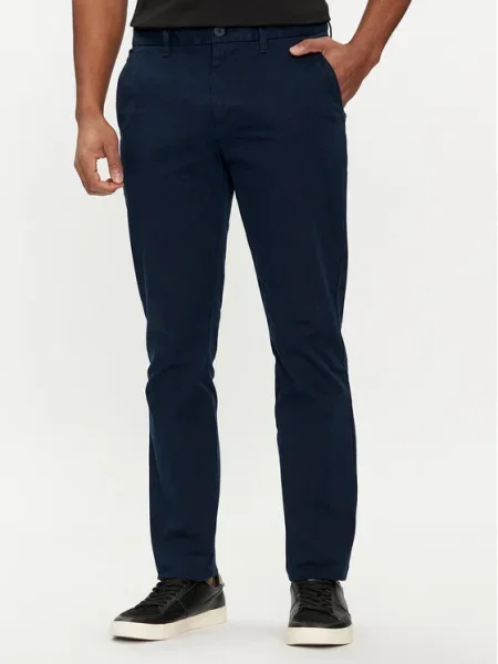 Tommy Jeans Pantaloni chino Austin Bleumarin
