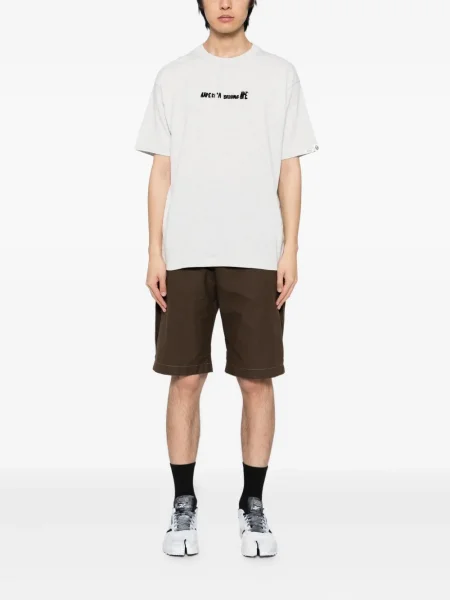 Tricou Aape By A Bathing Ape scurt gri