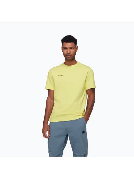 Férfi póló Mammut Base Mini Logo elderberry. Méret: M sárga