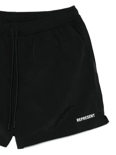 Șnur de strângere slip de baie Represent negru