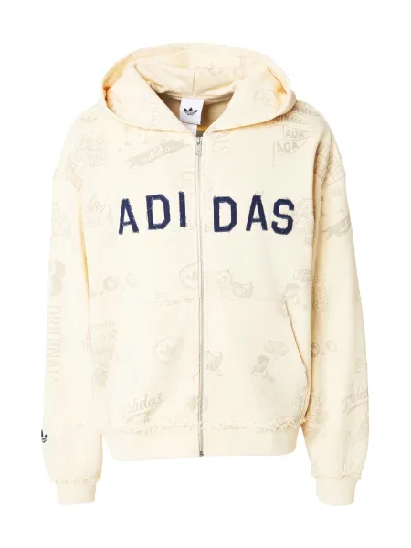 ADIDAS ORIGINALS Hanorac AOA bej / kitt / albastru marin alb