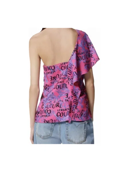 Top Versace Jeans Couture fioletowy