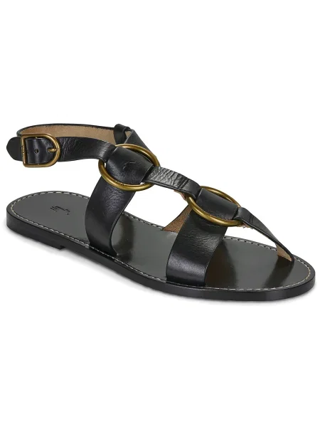 Inel Polo Ralph Lauren din piele negru