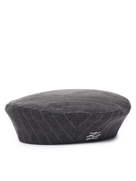Czapka Karl Lagerfeld szara