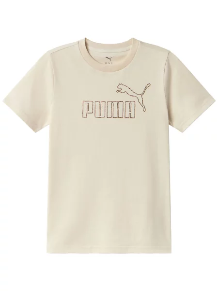 Tricou copii Puma bej