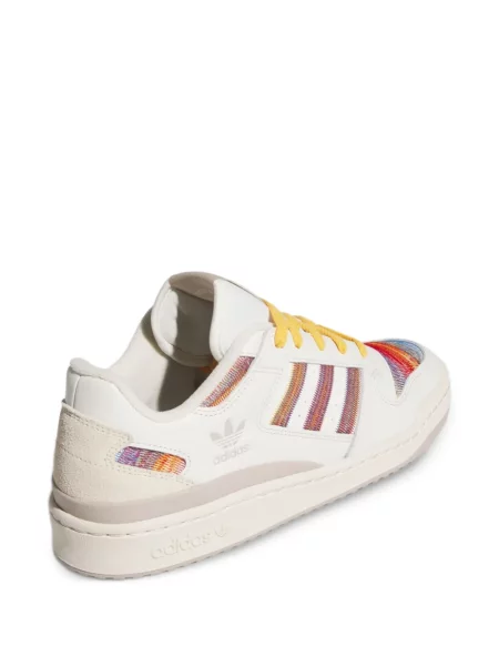 Košulja Adidas s vezom od jersey bijela