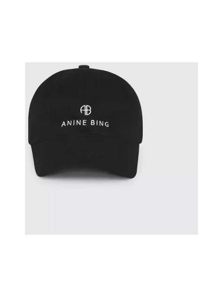 Czapka z daszkiem Anine Bing czarna