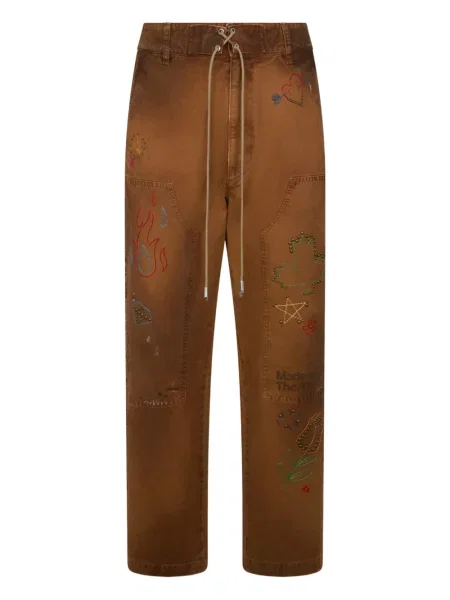 Pantaloni Dsquared2 maro